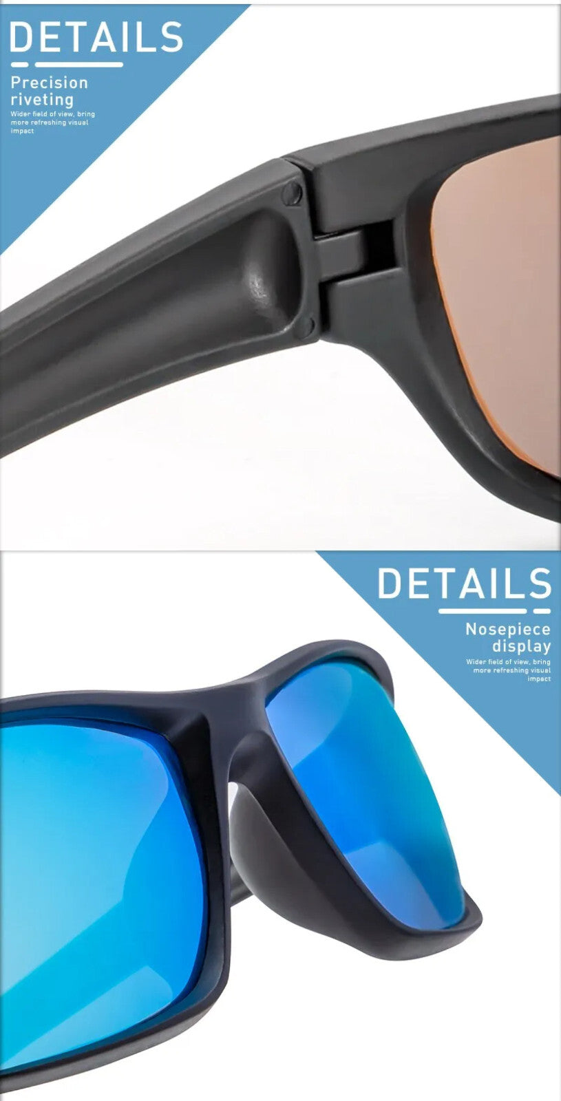 Sport-Sonnenbrille X17 mit blauen Spiegelgläsern
