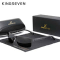Sonnenbrille Kingseven 7756 Black Premium Männer Polarisiert UV400 HD