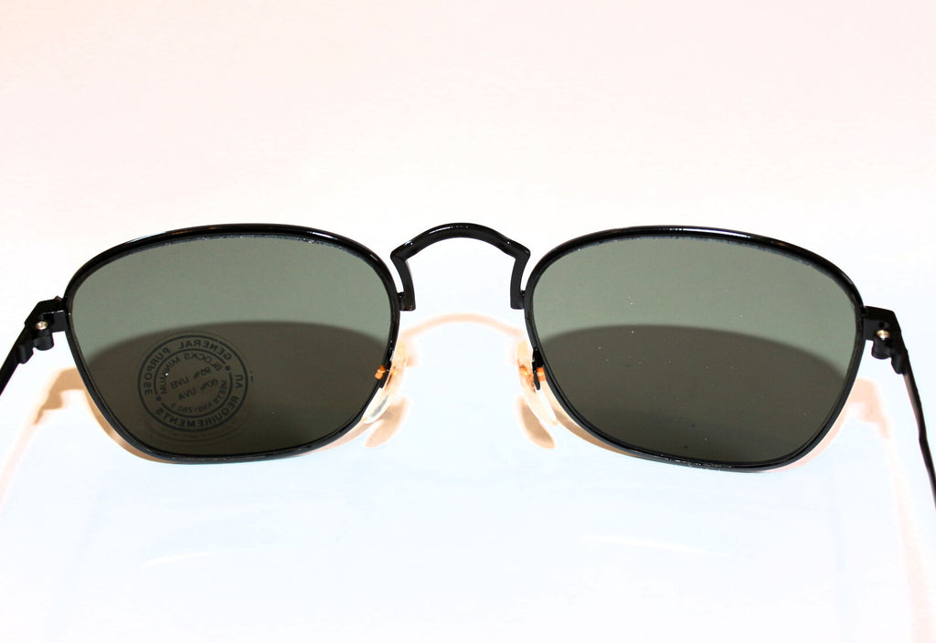 Schwarz-kupferne Vintage-Retro-Sonnenbrille Unisex