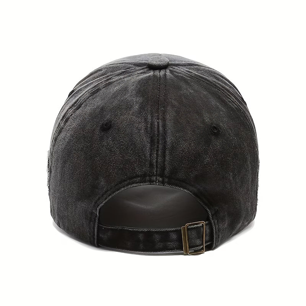 Rock Shark 1969 Vintage Basecap in Schwarz-Grau