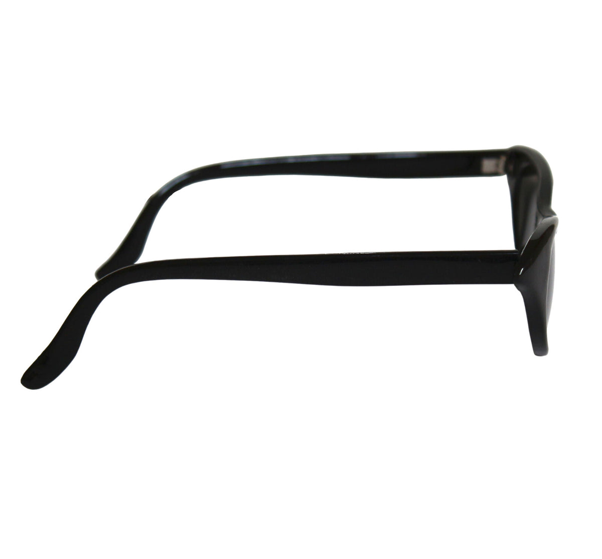 Schwarze Cat-Eye-Sonnenbrille