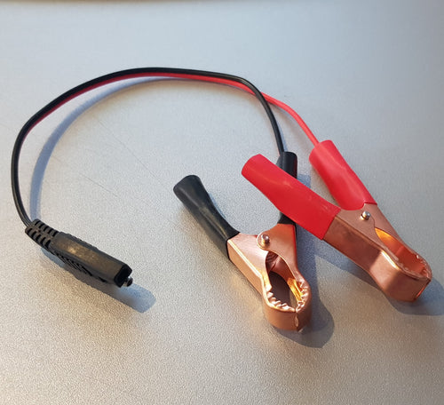 SAE-72 Ladekabel mit Batterieklemmen