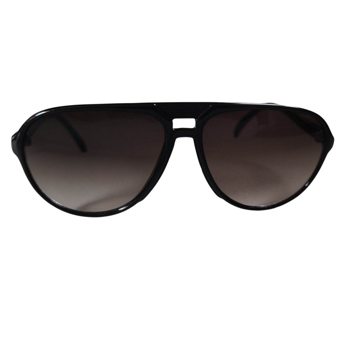 Schwarze Designer Unisex-Sonnenbrille