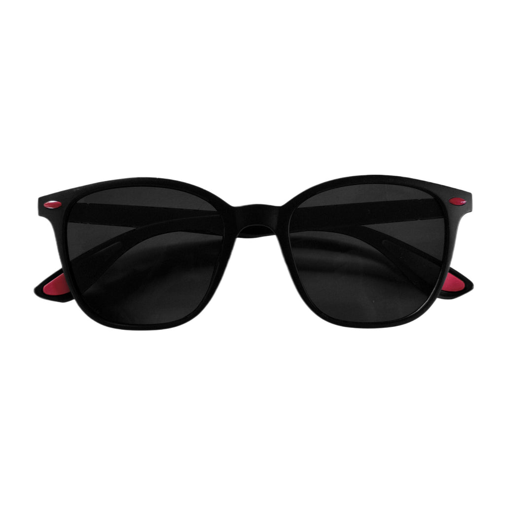Mattschwarze polarisierte Blues-Brothers-Sonnenbrille