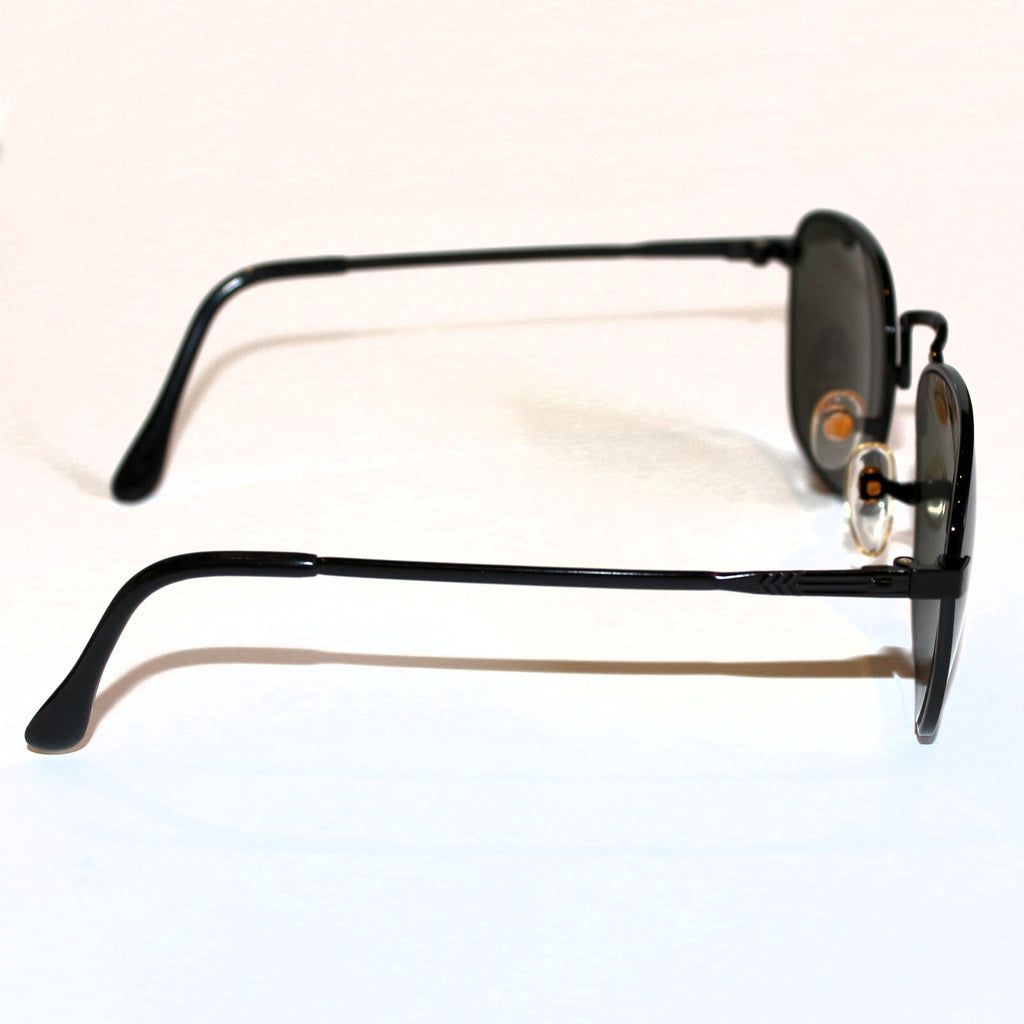 Schwarz-kupferne Vintage-Retro-Sonnenbrille Unisex