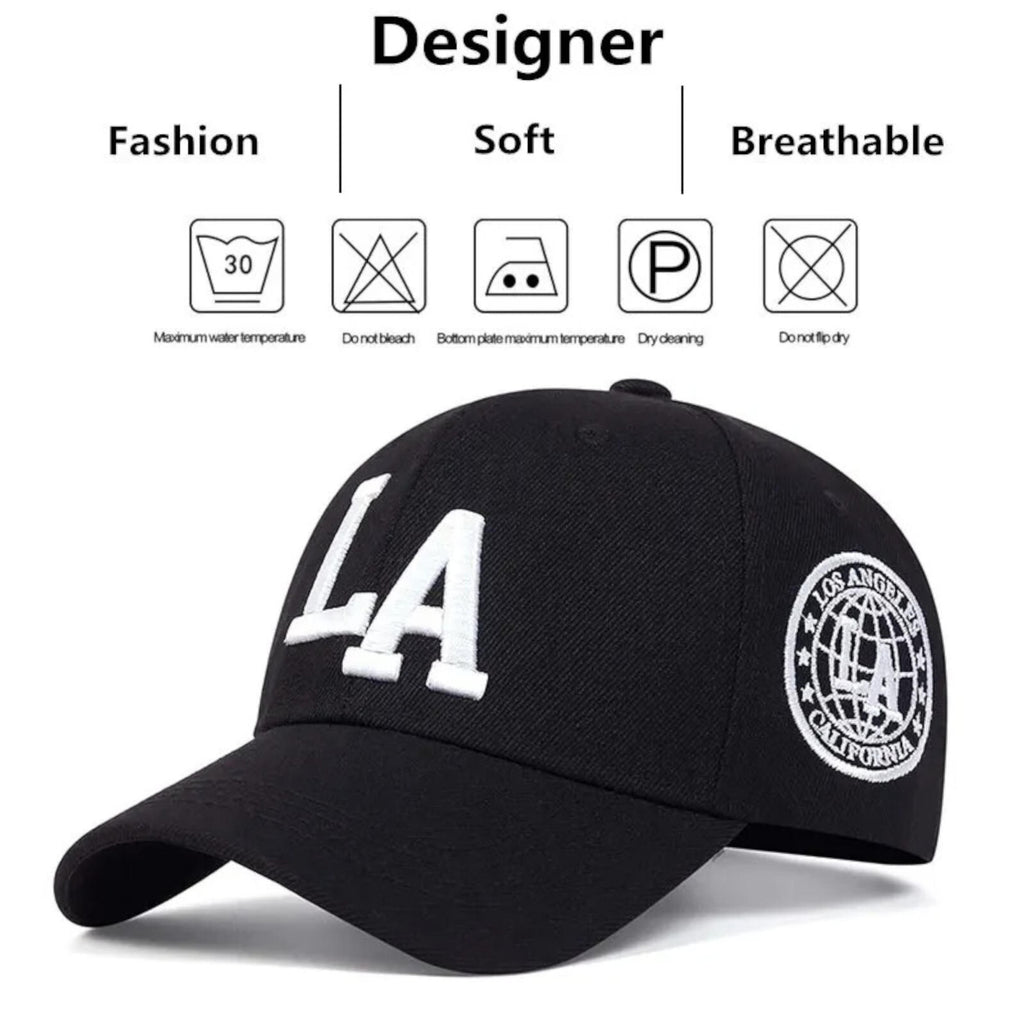Los Angeles LA Vintage-Basecap mit Retro-Stickerei