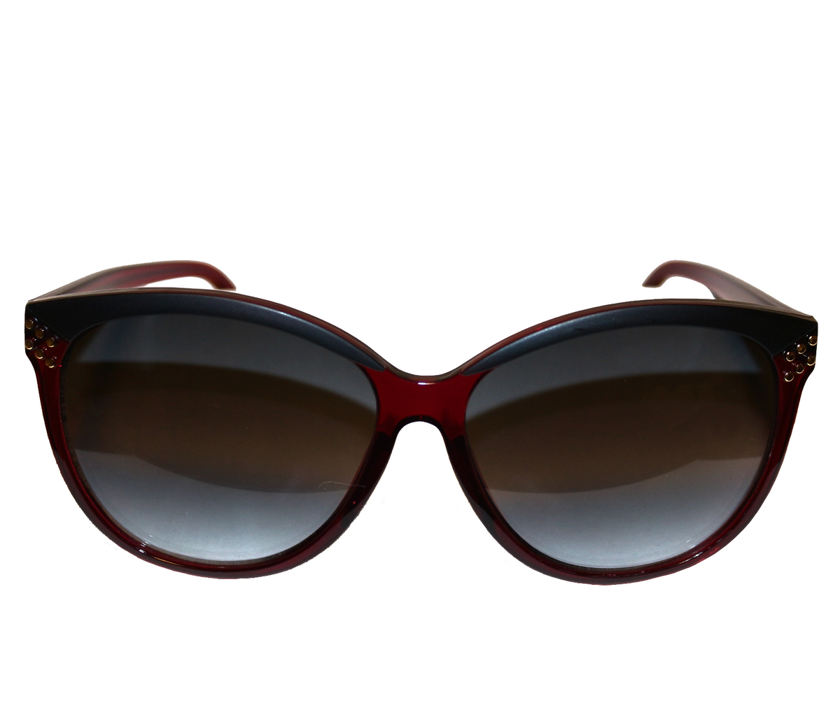 Braune Designer Damen-Sonnenbrille