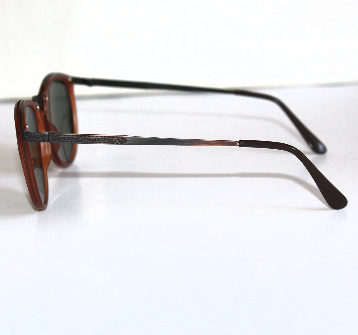 Braune Damen-Sonnenbrille im Tigerlook