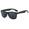 Glänzend schwarze Retro-Partybrille