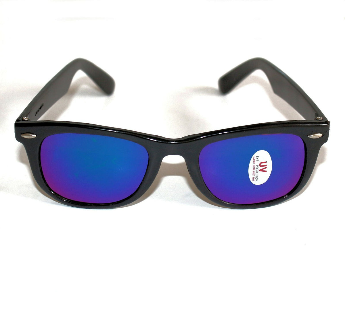 Blau verspiegelte Blues-Brothers Sonnenbrille