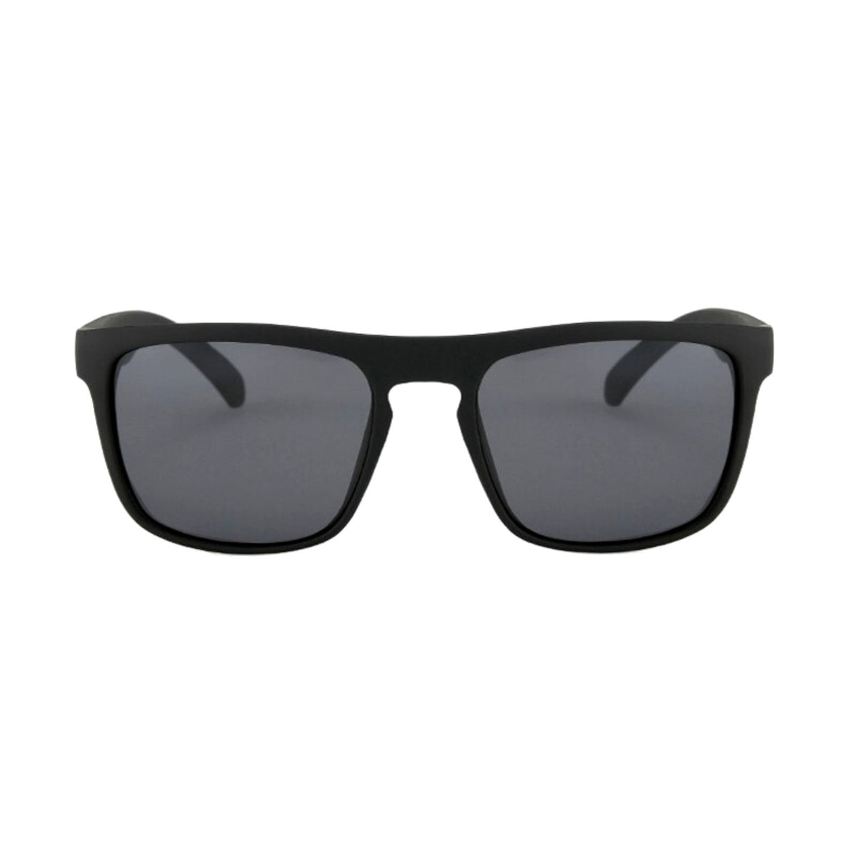 Schwarz-silberne polarisierte Sonnenbrille