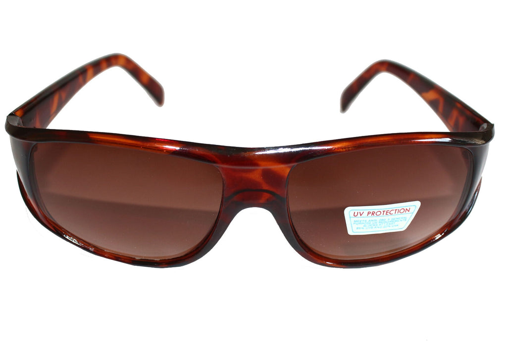 Braune leicht getigerte Designer Damen-Sonnenbrille
