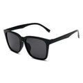 Schwarze Oversized Vintage Sonnenbrille