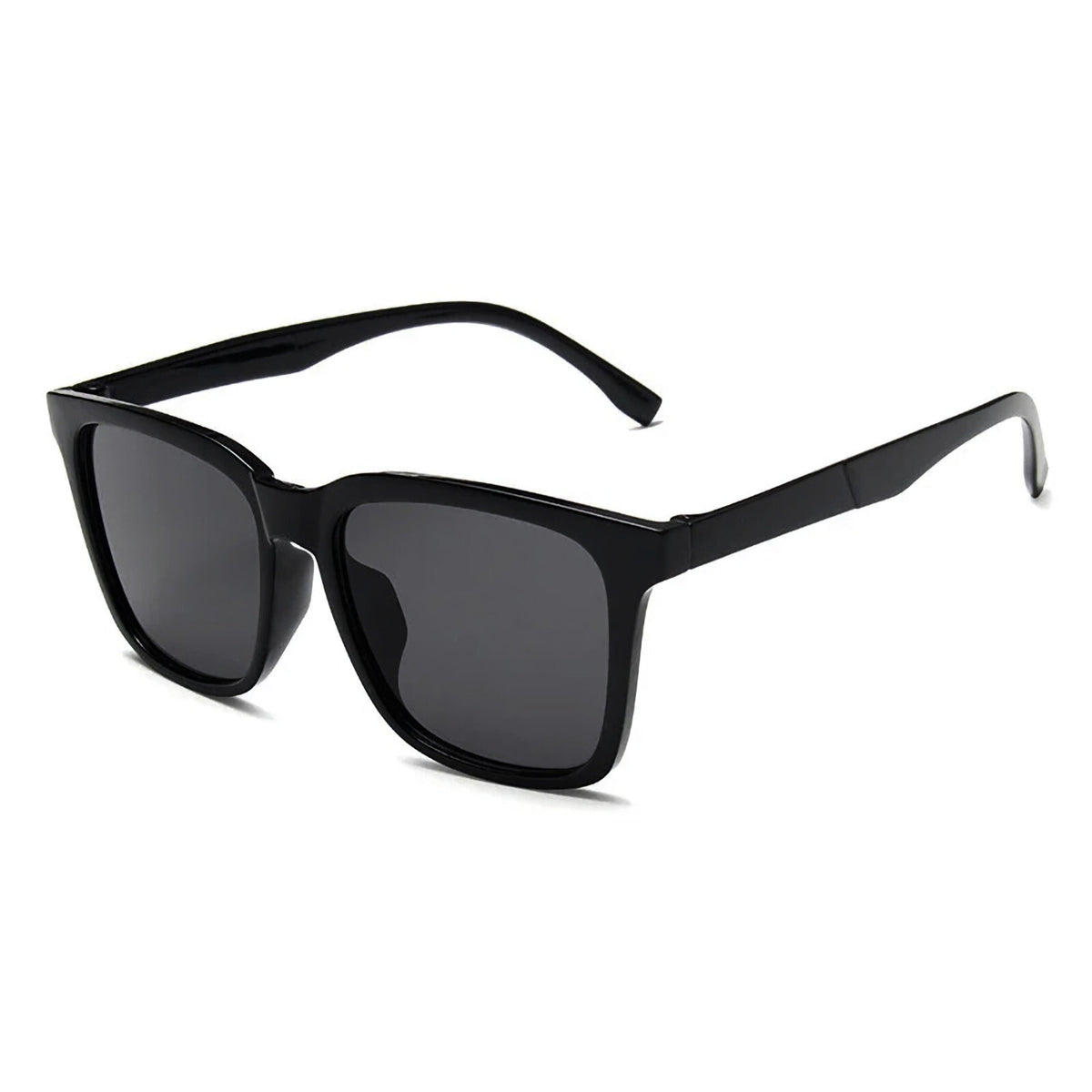 Schwarze Oversized Vintage Sonnenbrille