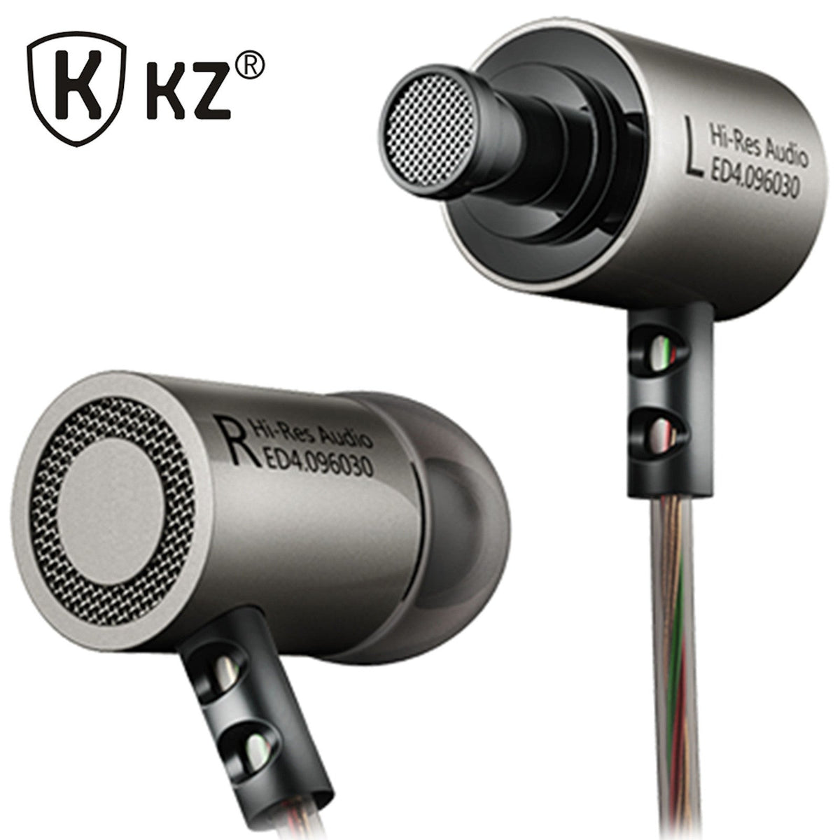 KZ ED4 HS In-Ear-Headset Gunmetal mit Hardcase
