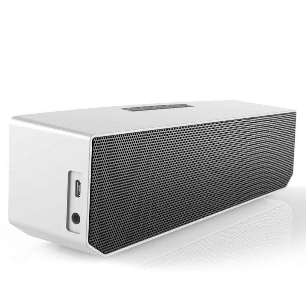 Bluedio BS-3 Mini Lautsprecher Bluetooth Speaker Wireless 3D Stereo MP3 Weiss
