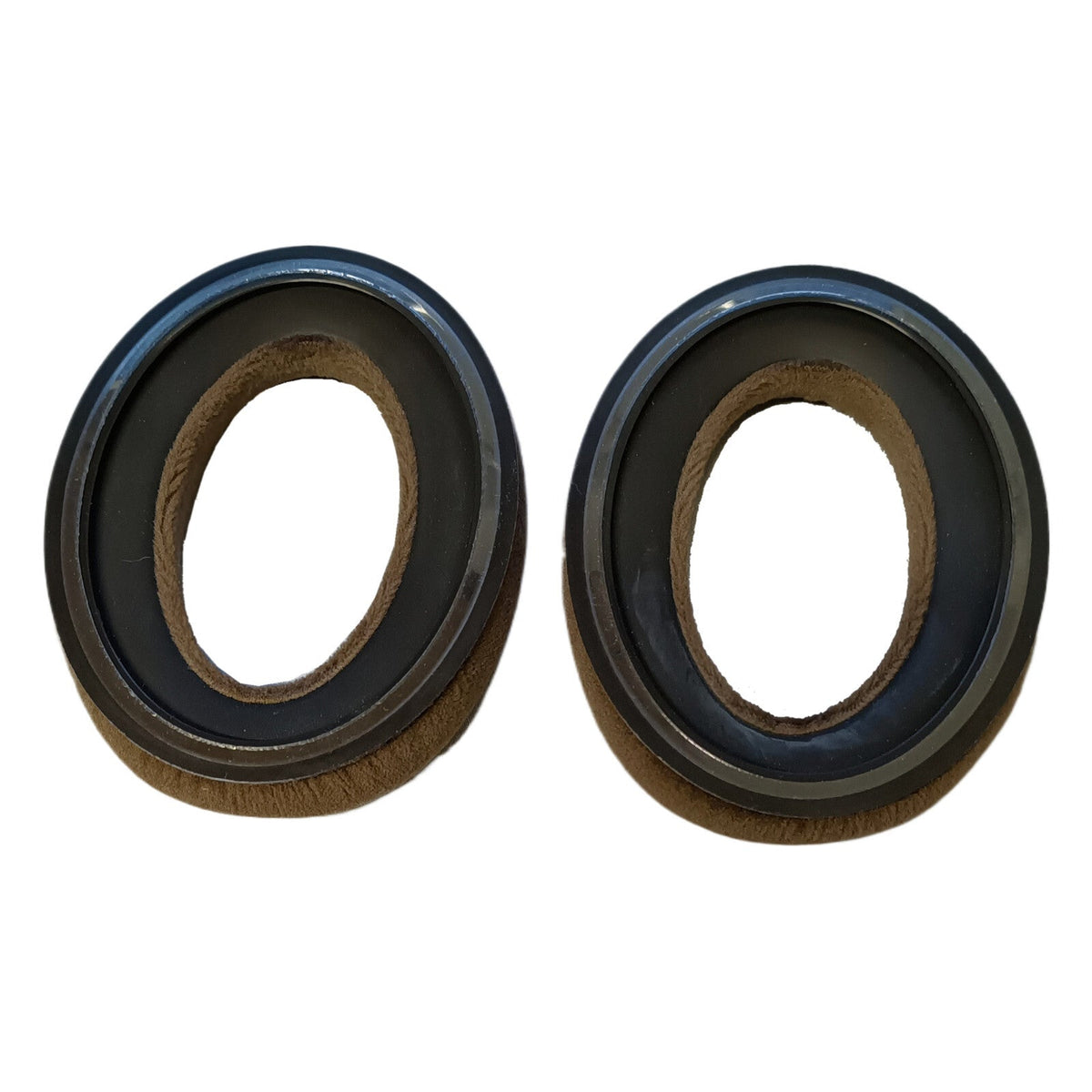 Braune Velours-Ohrpolster für Sennheiser HD559 bis HD599