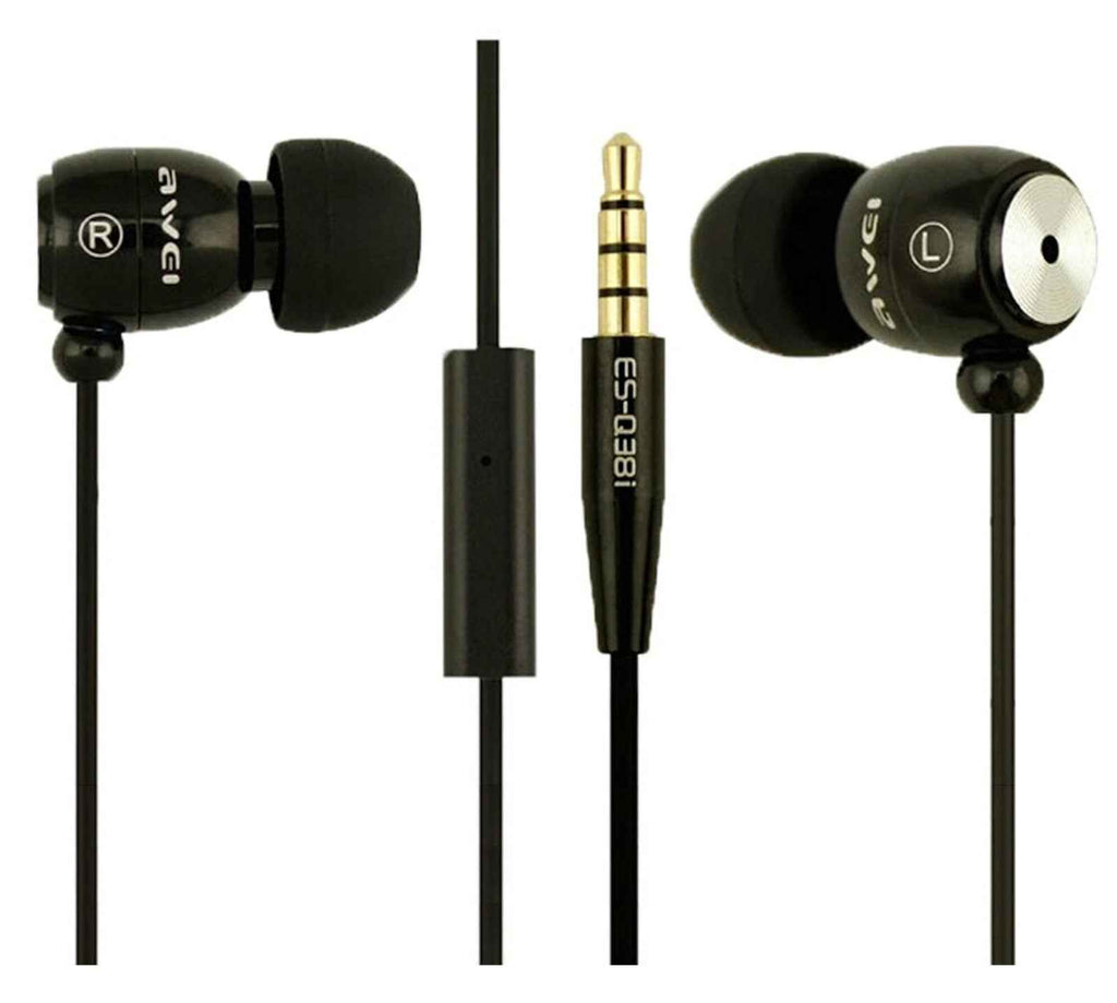 Awei Q38i High End Extrabass High Performance In-Ear Ohrhörer Earphone Headphone