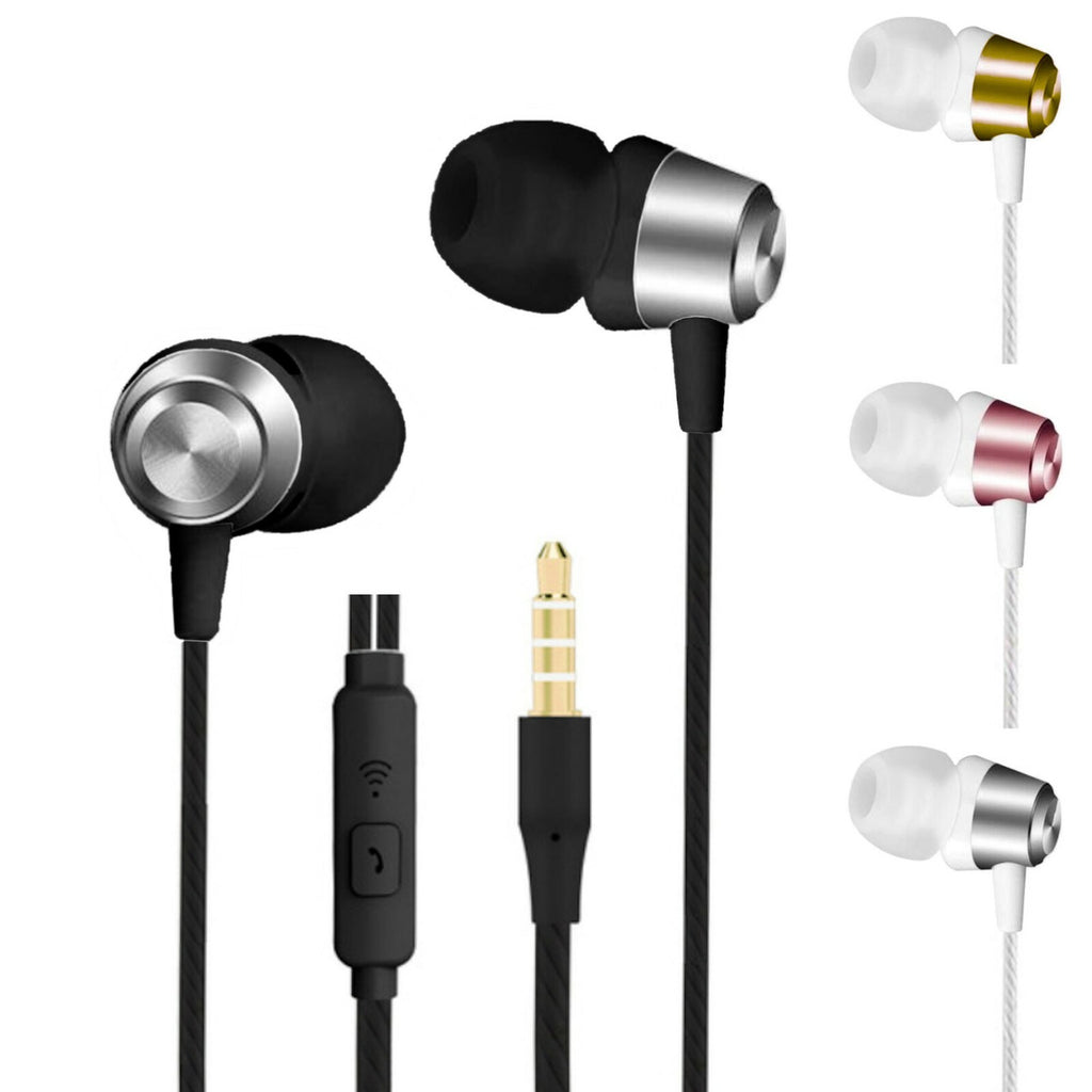 3K S3 In-Ear-Kopfhörer mit Mikrofon und PU-Tasche