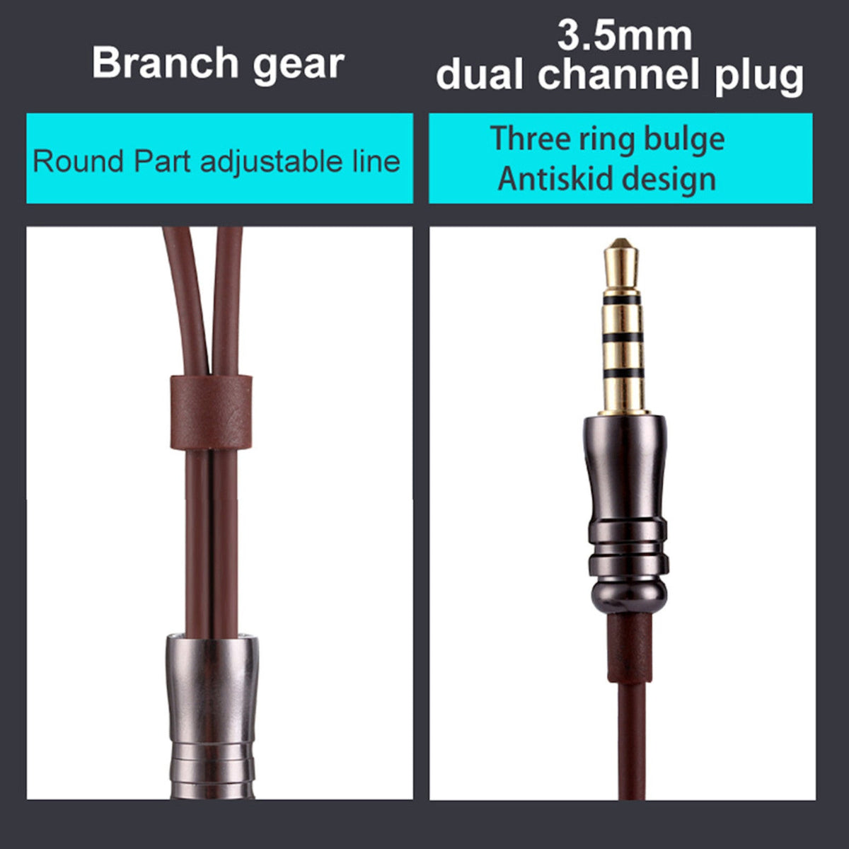 I-INTO i8 3-Treiber In-Ear-Headset