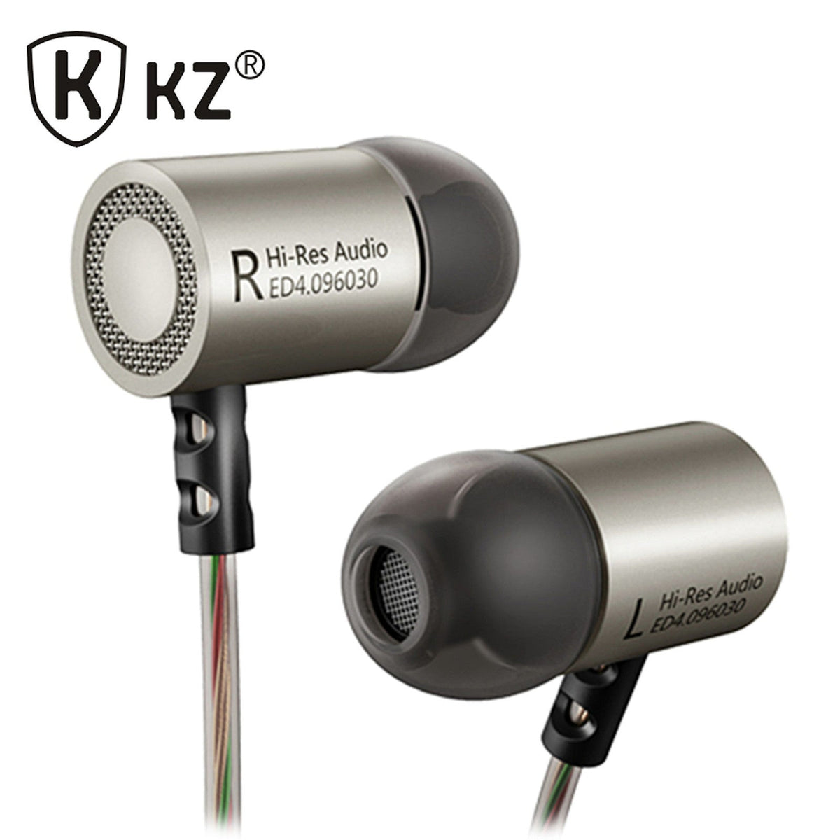 KZ ED4 HS In-Ear-Headset Gunmetal mit Hardcase