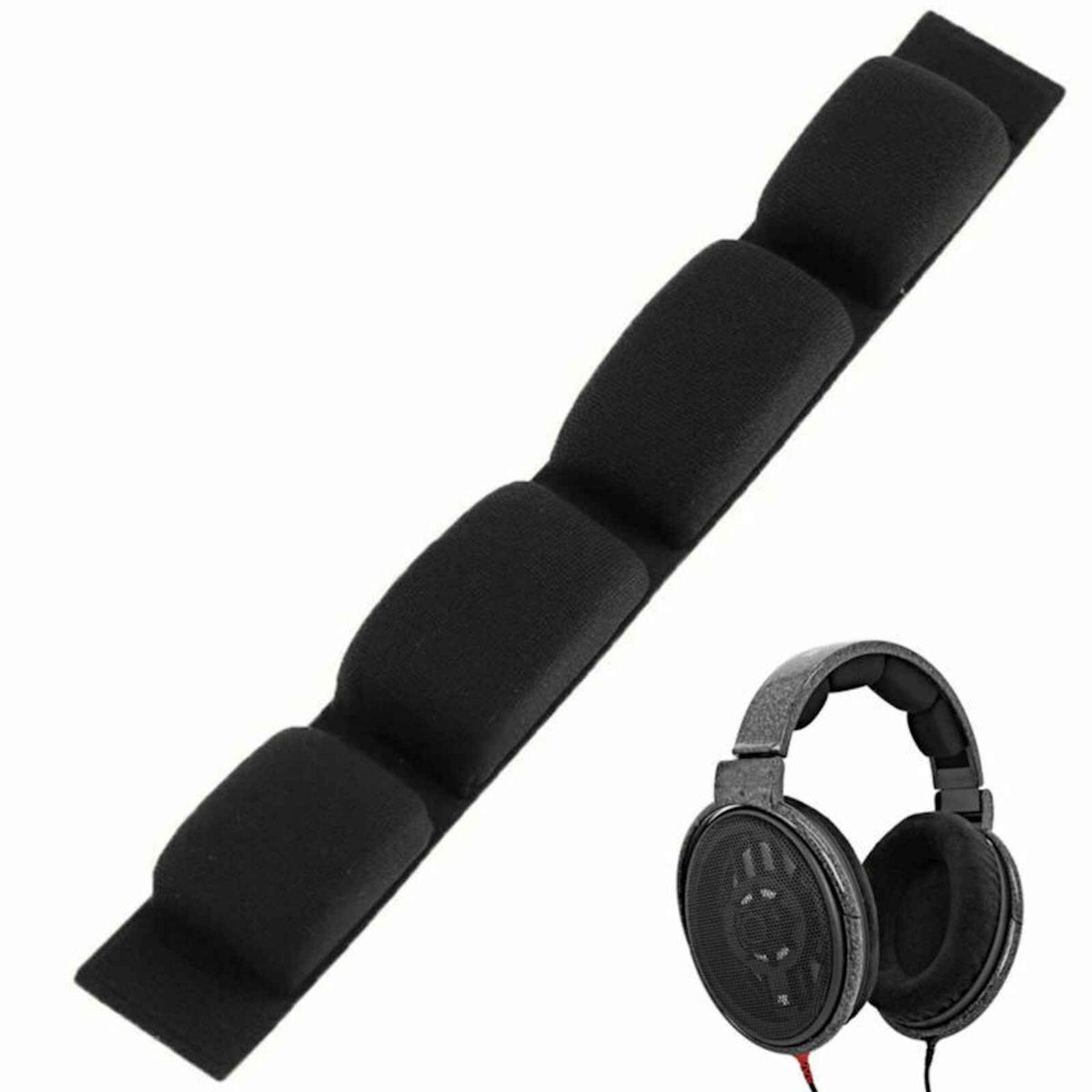Velours-Ohrpolster und Kopfband für Sennheiser HD600