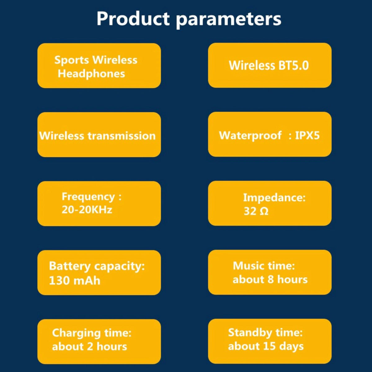 G01 Sport-In-Ear-Headset mit Bluetooth 5.0 und NFC