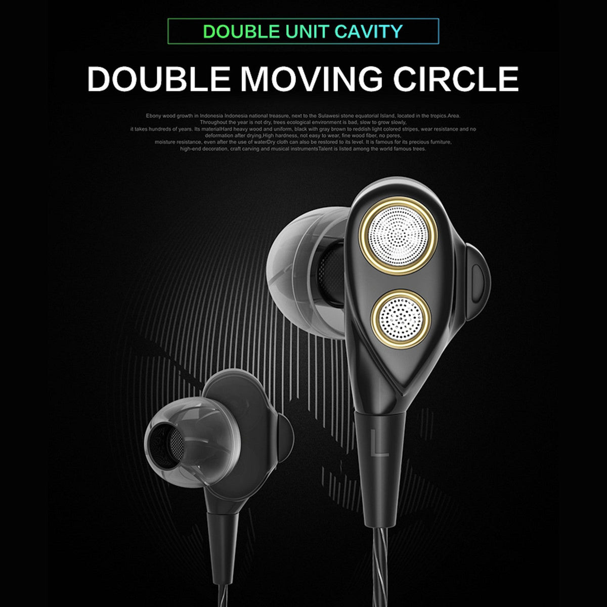 QKZ KD4 Dual-Treiber In-Ear-Headset