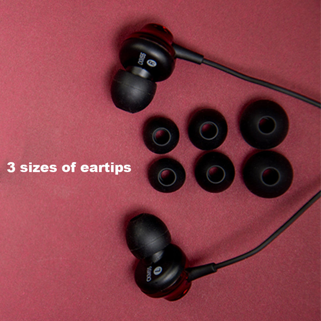 Schwarze Audio-Technica ATH-CKM55 In-Ear-Kopfhörer