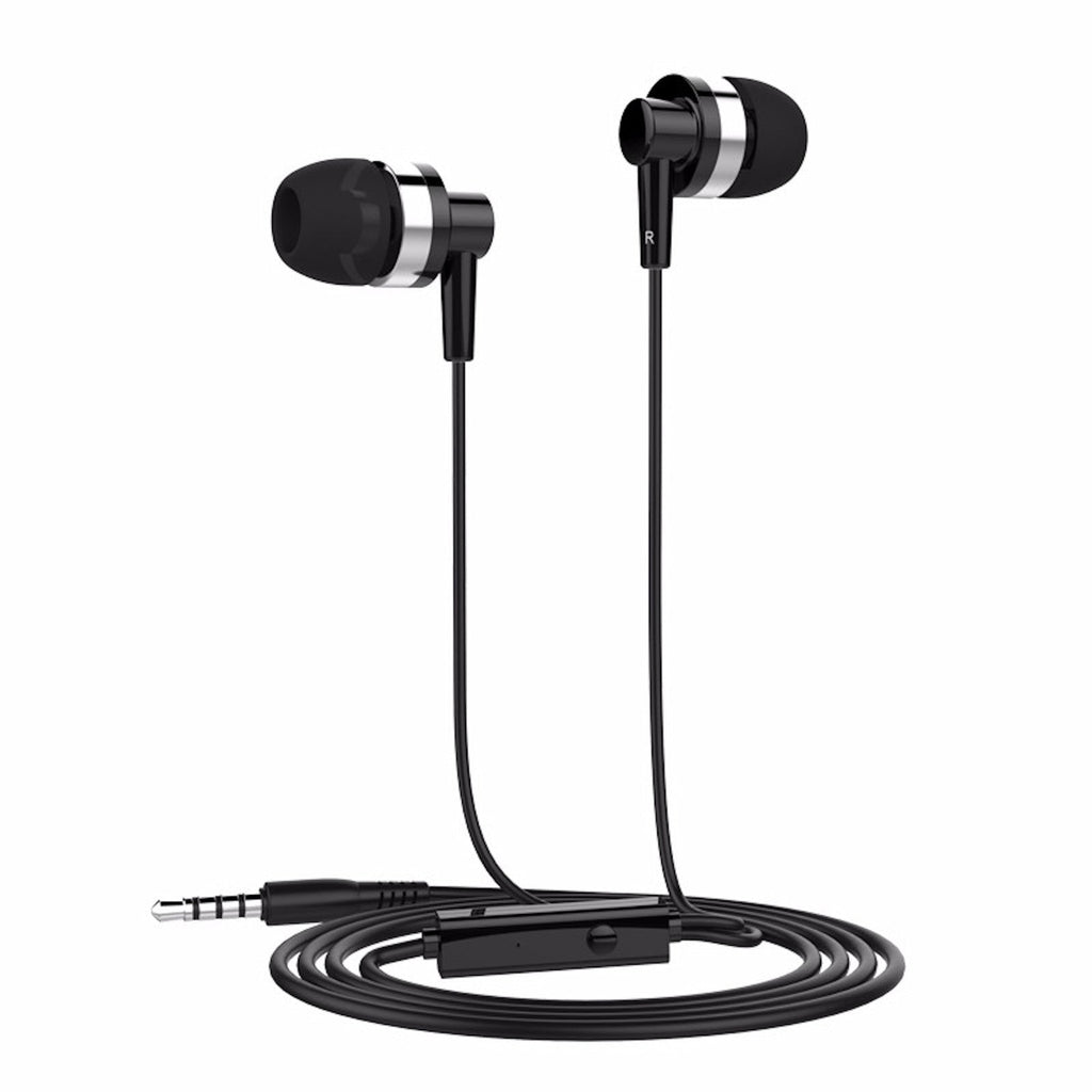 Schwarzes Langsdom JD89 In-Ear-Headset