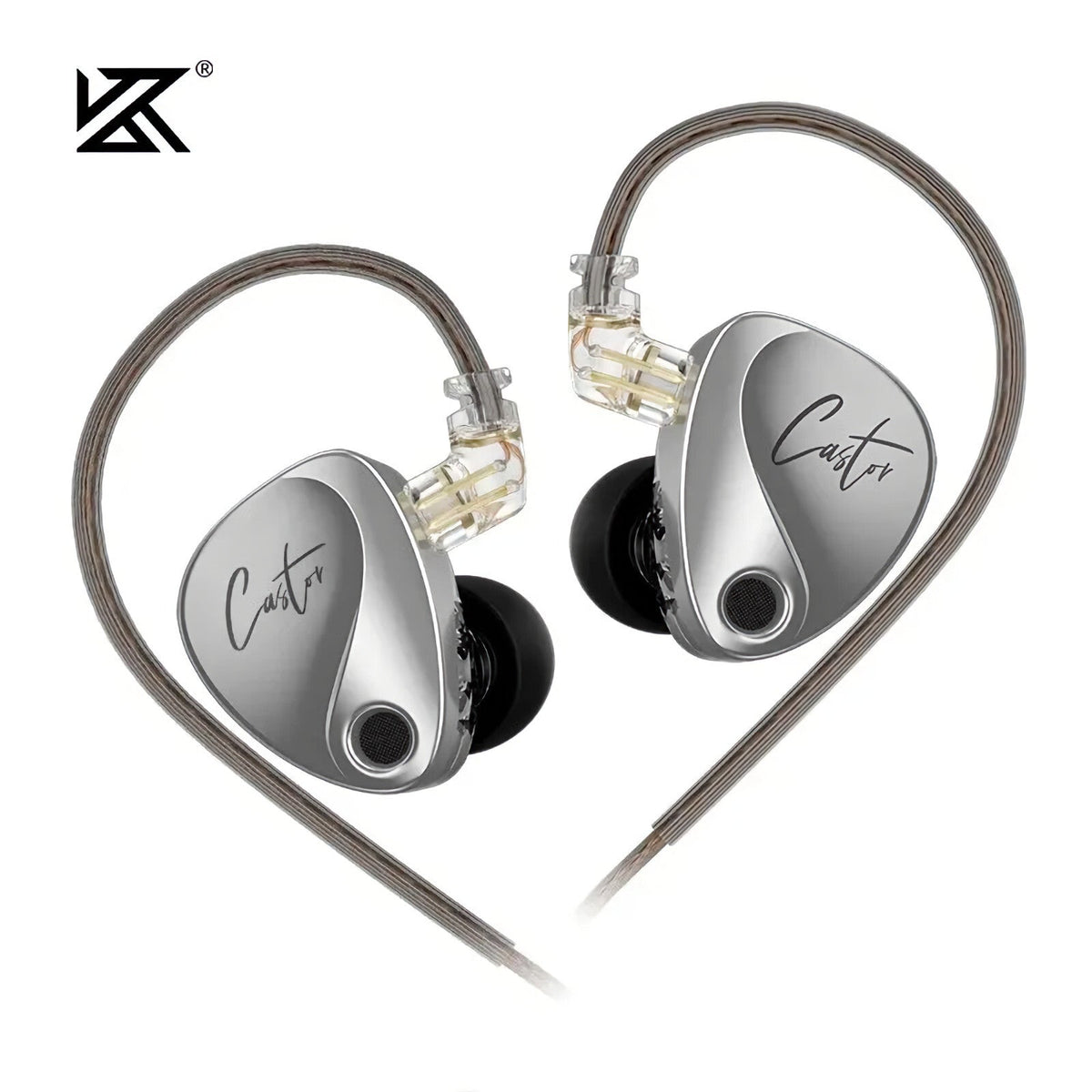 KZ Castor In-Ear-Kopfhörer mit einstellbarem Bass