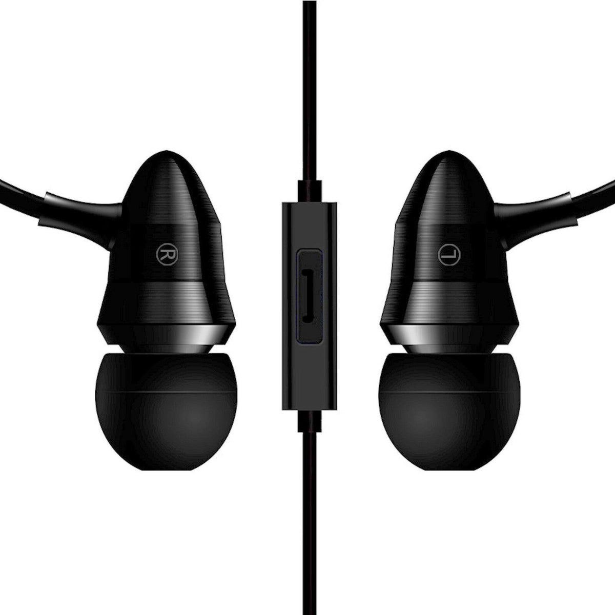 Schwarzes KZ X6 HS Pro Metall In-Ear-Headset
