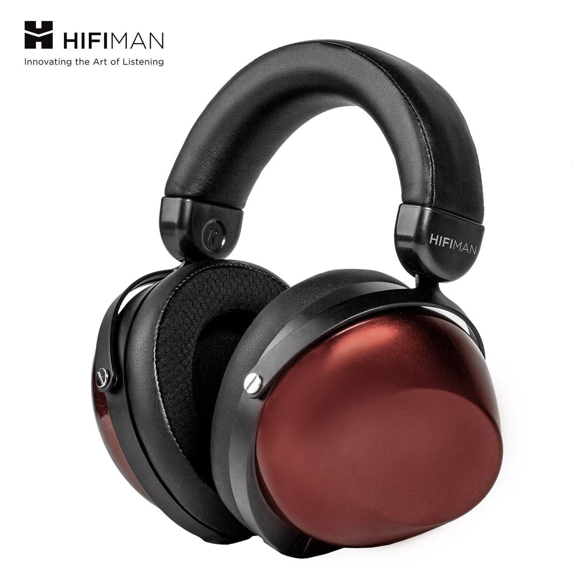 Rot-schwarze Hifiman HE-R9 geschlossene High-End Kopfhörer