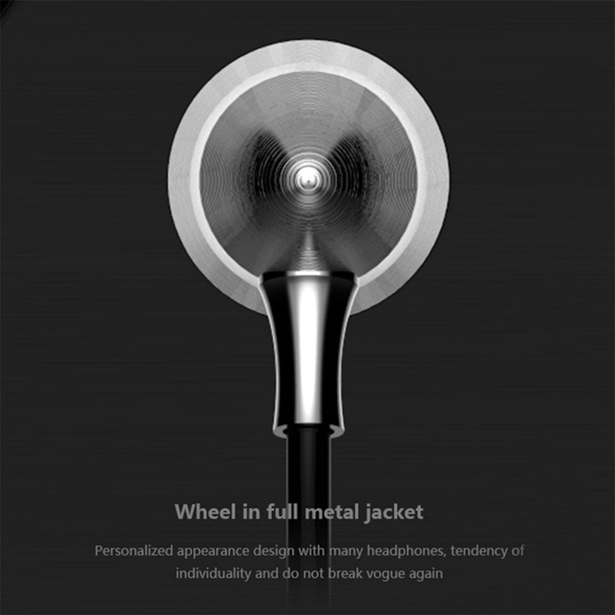 Silbernes KZ X6 HS Pro Metall In-Ear-Headset