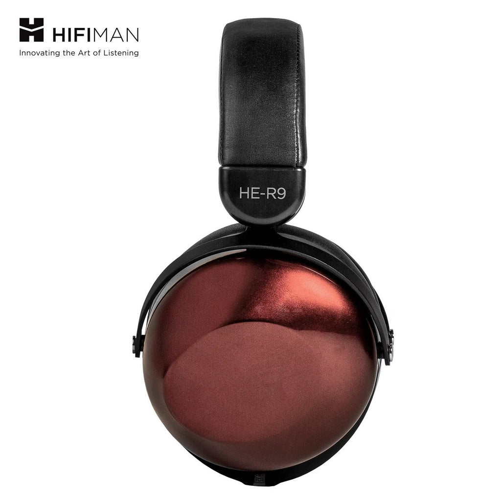 Rot-schwarze Hifiman HE-R9 geschlossene High-End Kopfhörer