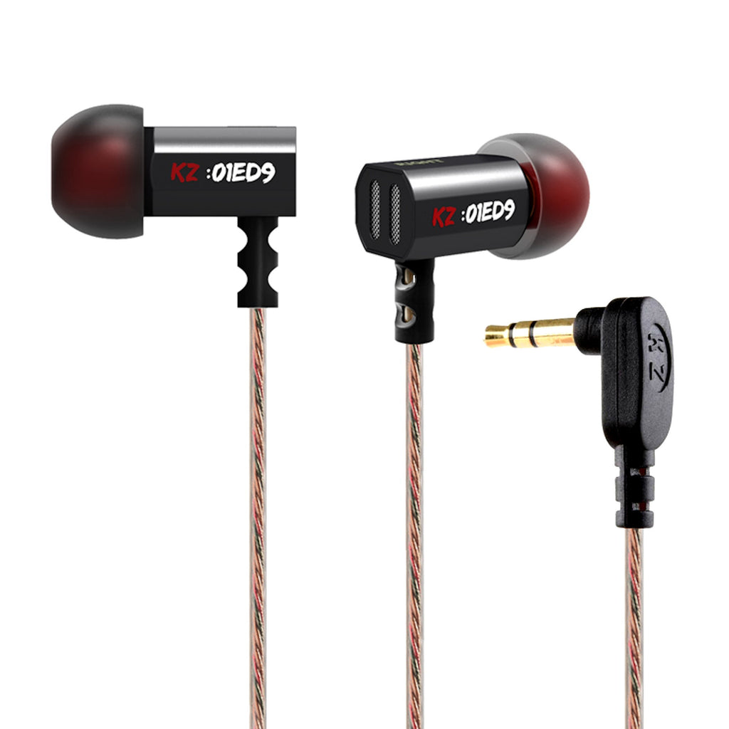 Schwarze KZ ED9 HiFi In-Ear-Kopfhörer