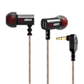 Schwarze KZ ED9 HiFi In-Ear-Kopfhörer