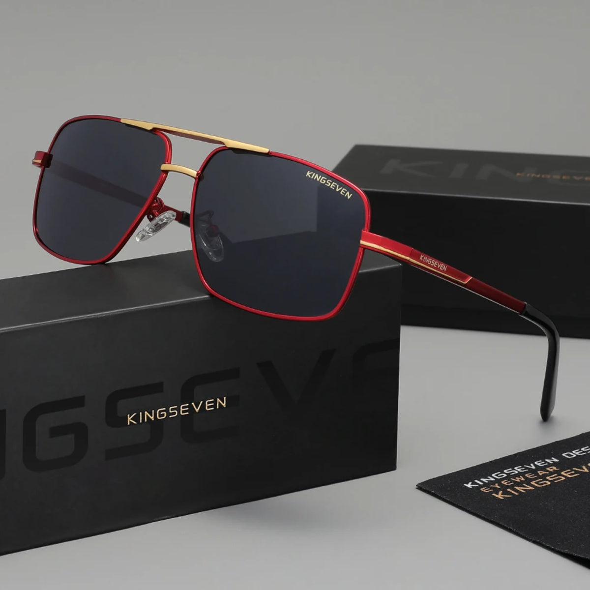 Sonnenbrille Kingseven 7891 R Premium Pilotenbrille Männer Polarisiert UV400 HD