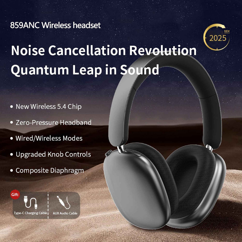 P859 Bluetooth Over-Ear-Kopfhörer mit ANC