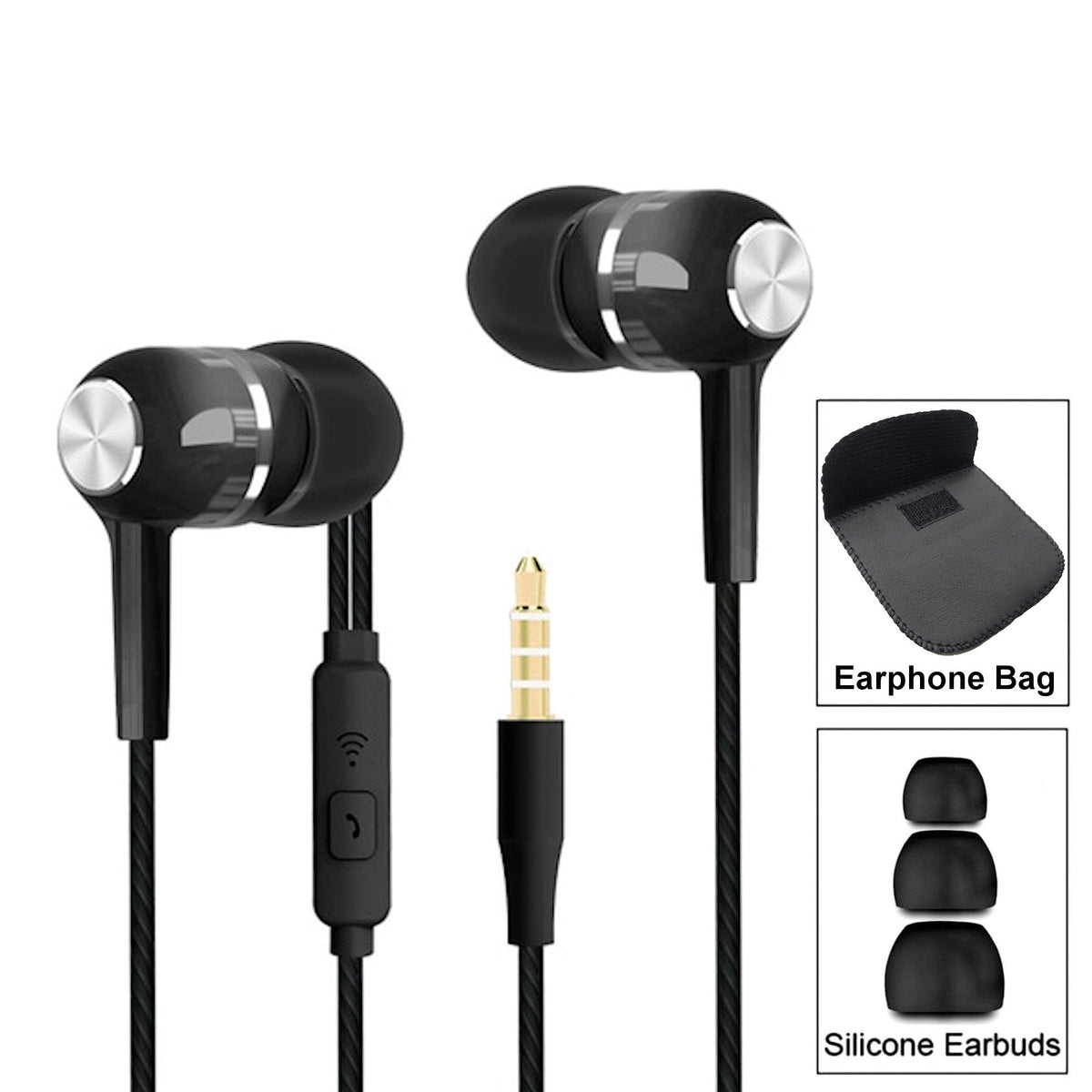Kompakte kabelgebundene S12 In-Ear-Kopfhörer