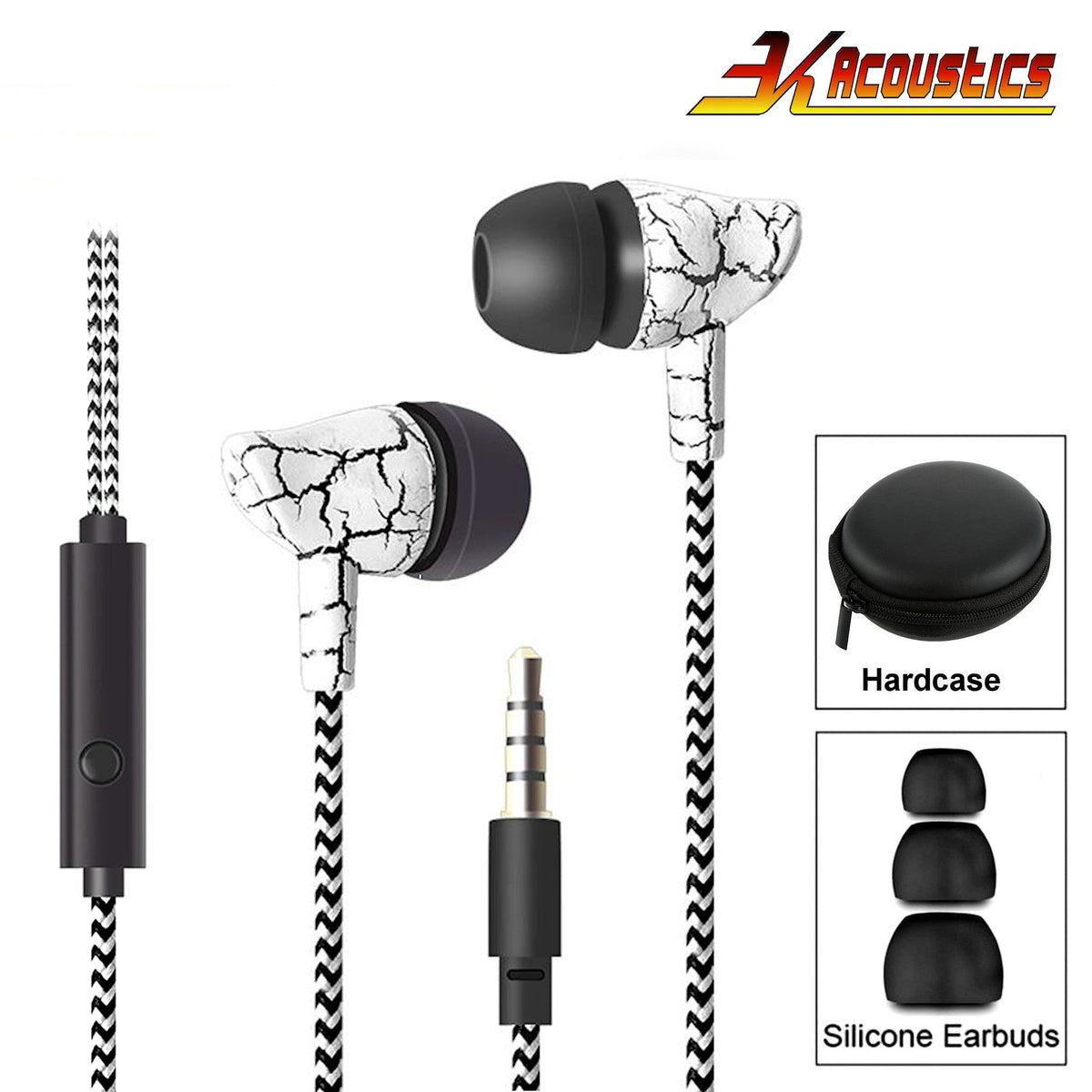 3K Cracked Style In-Ear-Headset