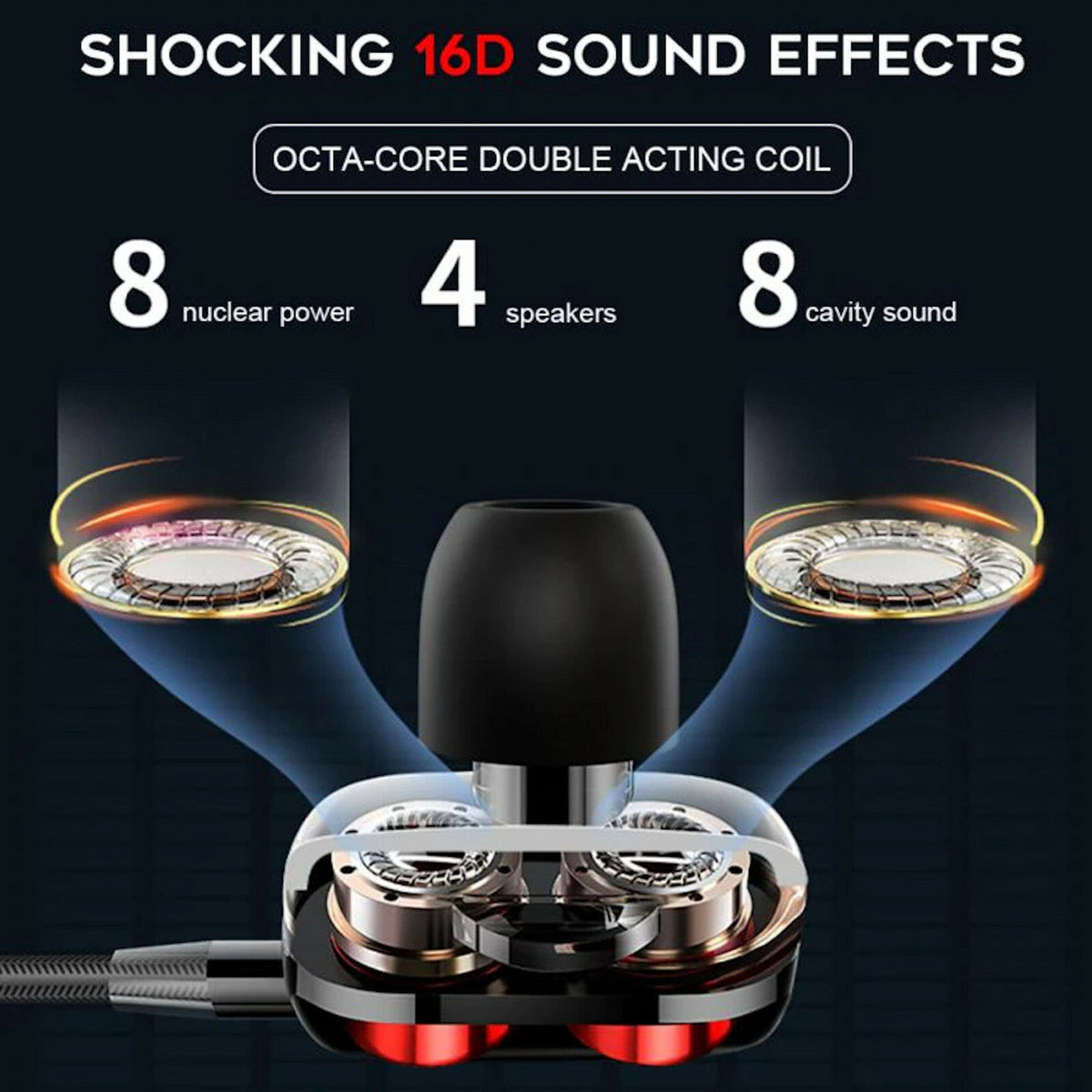 3K X20 Dual-Treiber In-Ear-Headset
