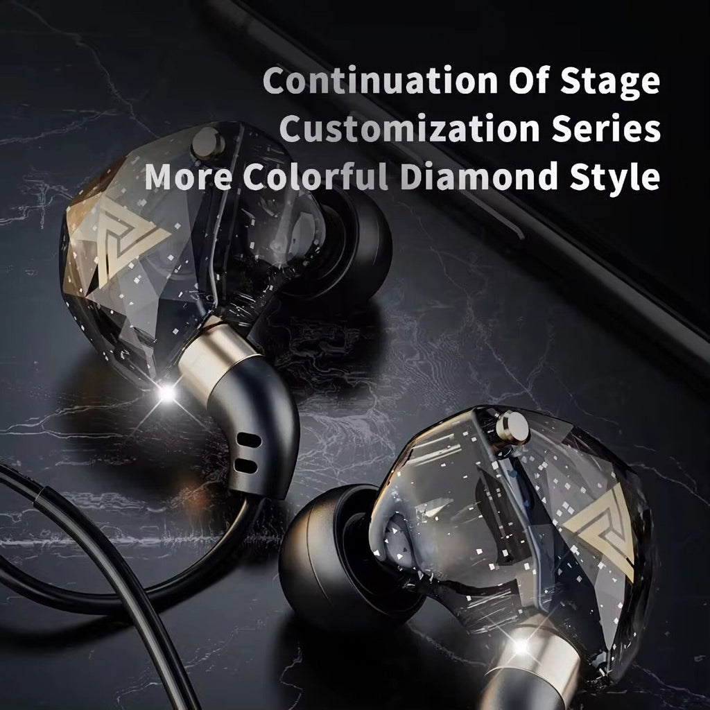 QKZ SK8 HiFi In-Ear-Headset mit Hardcase