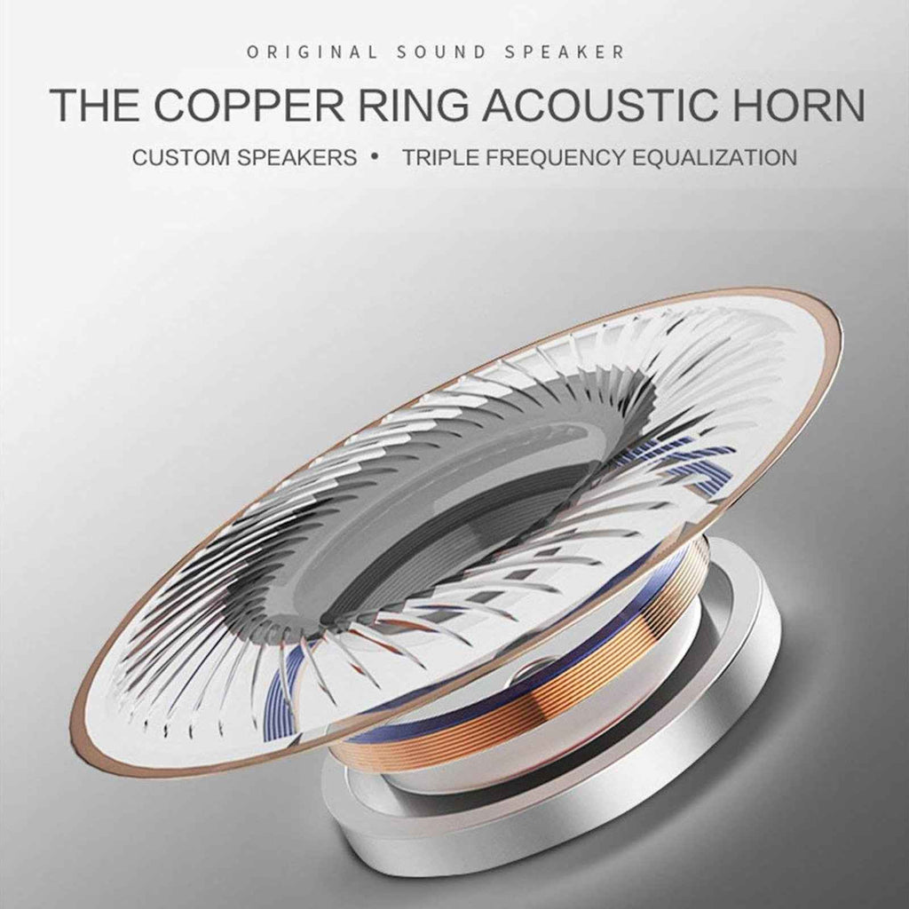 Super Bass High-End In Ear Kopfhörer QKZ DM4 Silber Ohrhörer austauschbare Kabel