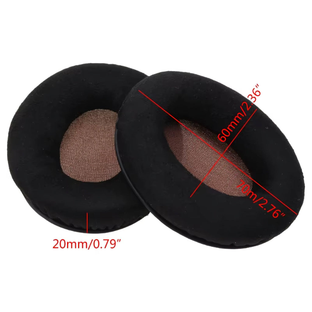 Braune Velours-Ohrpolster für Sennheiser Momentum On-Ear