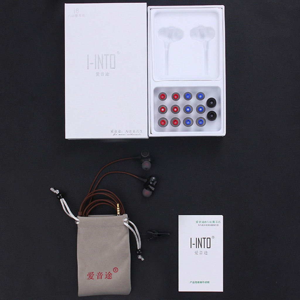 I-INTO i8 3-Treiber In-Ear-Headset