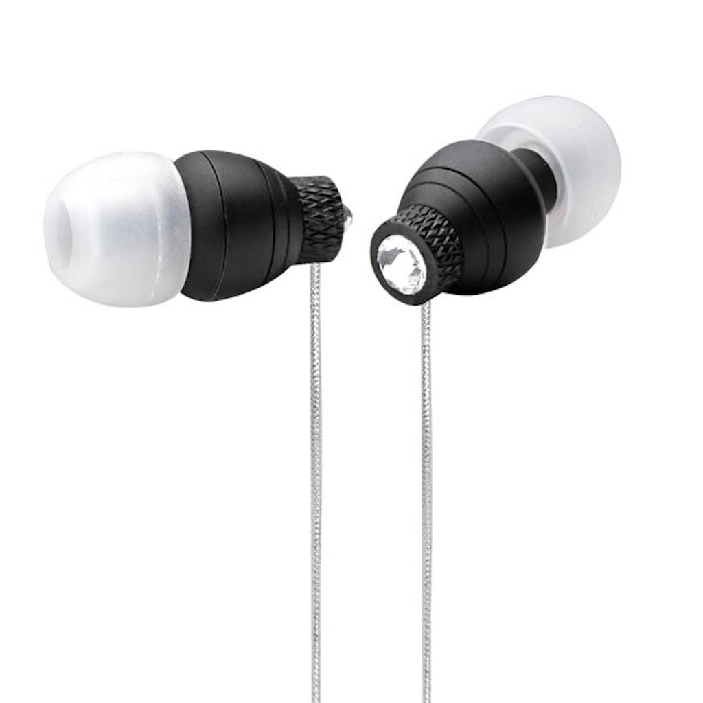 Diamond Pro Black In-Ear-Headset mit Strassstein