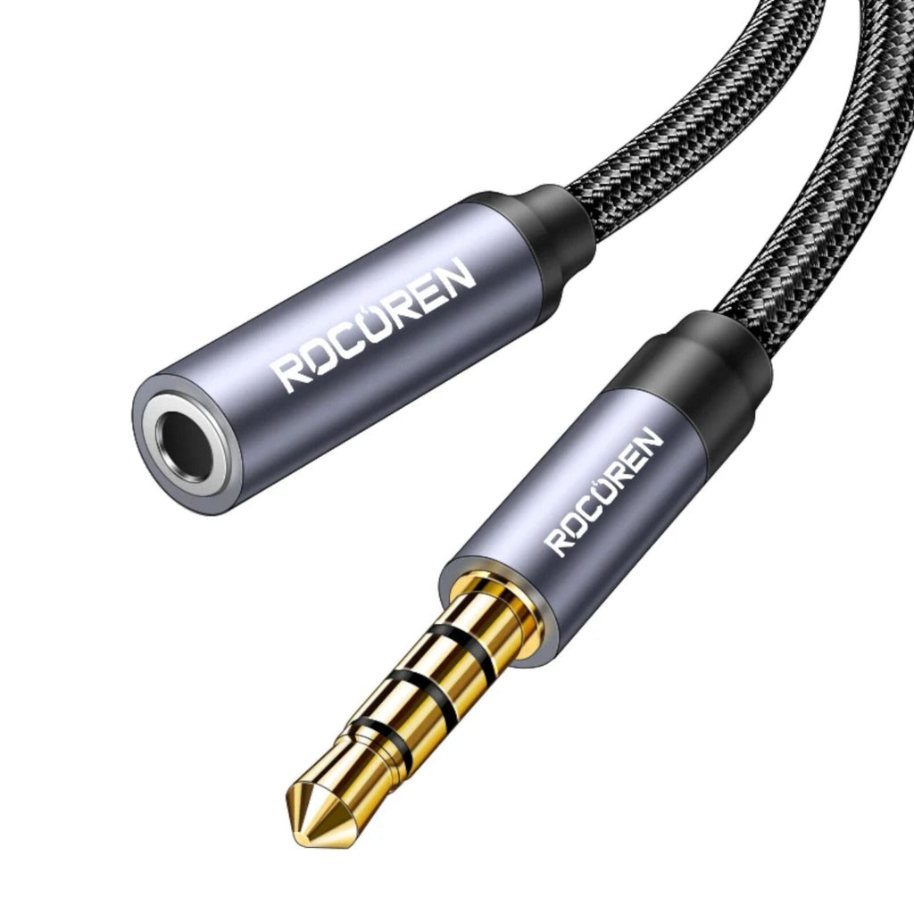 Rocoren 3 m 4-polige Headset-Verlängerung aus Nylon