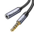 Rocoren 3 m 4-polige Headset-Verlängerung aus Nylon
