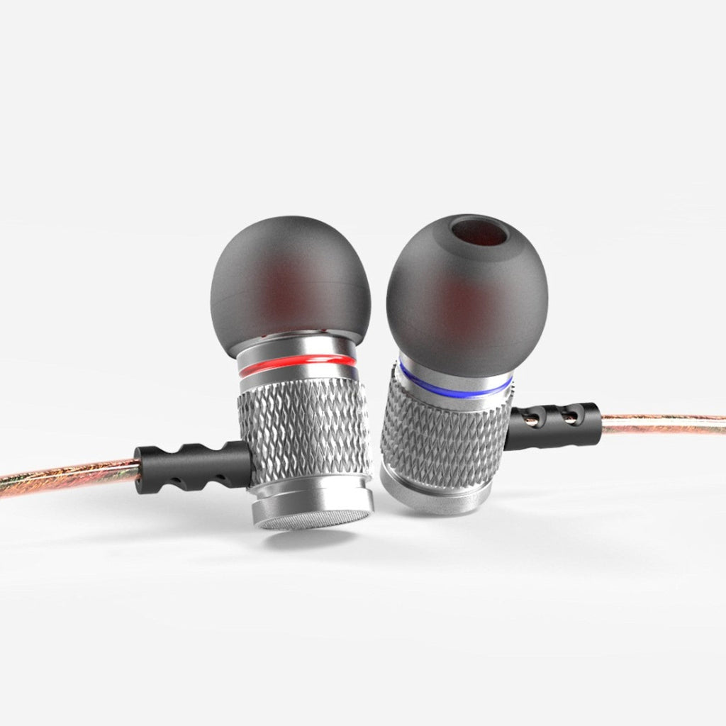 Silbernes KZ ED2 EDR2 In-Ear-Headset